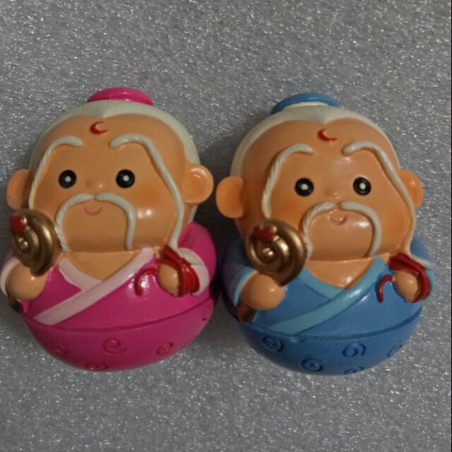 Q版月老月老公仔q版神明公仔月下老人公仔 蝦皮購物
