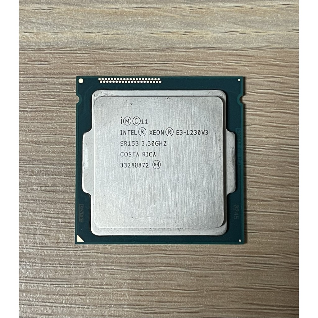 Intel Xeon E3-1230 v3 3.30G 個人電腦升級拆賣求售