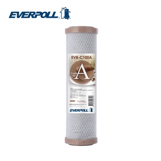 《EVERPOLL》10吋活性碳棒濾芯 EVB-C100A / C100A