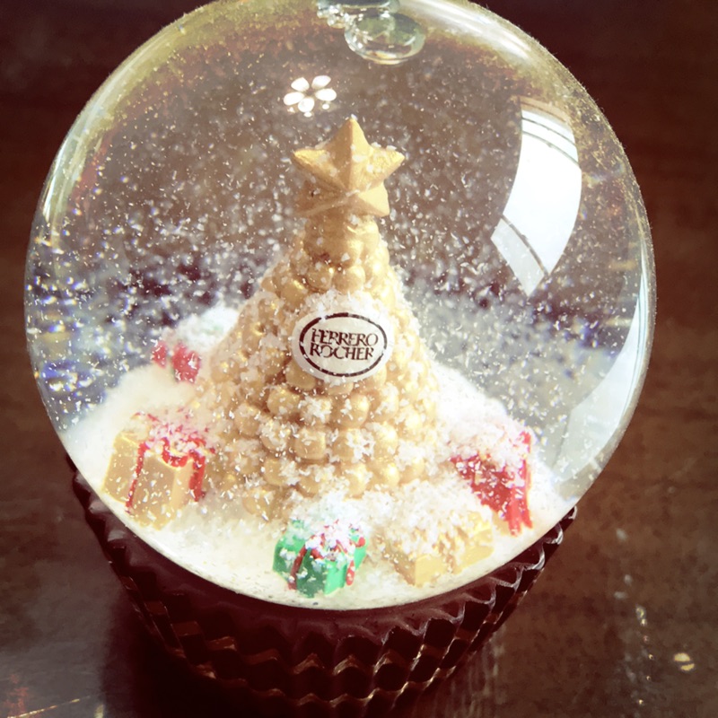 2016金莎水晶球-金色聖誕樹