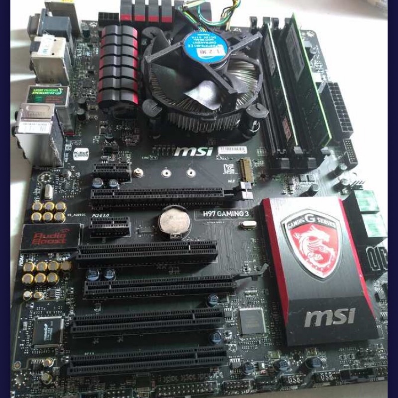 I5 4460 + MSI h97 gaming