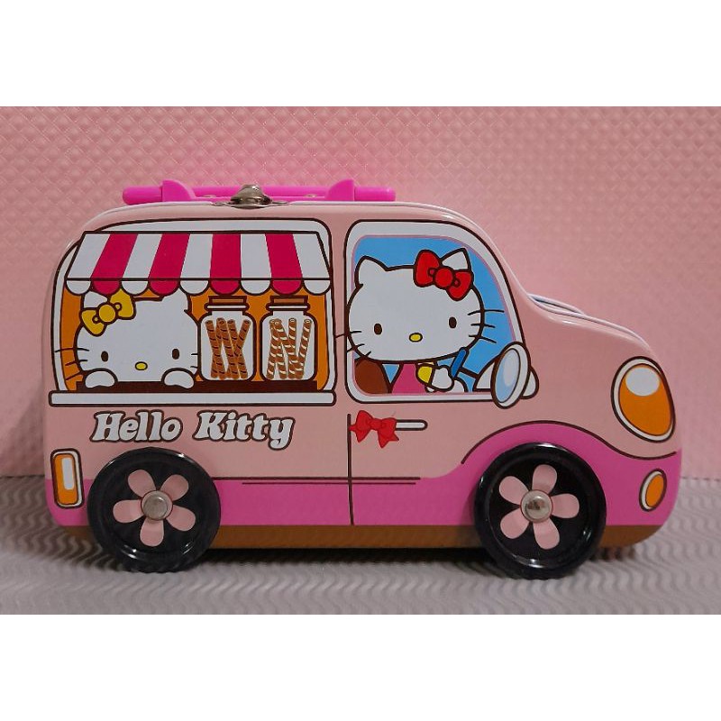 Hello Kitty 餐車造型存錢筒