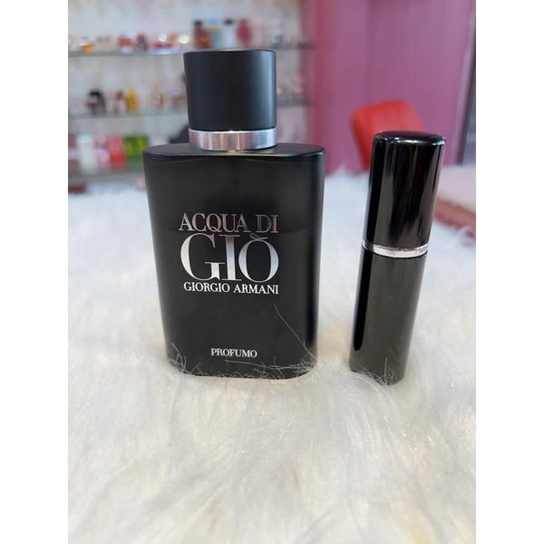 試香Giorgio Armani Acqua di Gio Profumo 黑寄情水男性香水分裝10ml