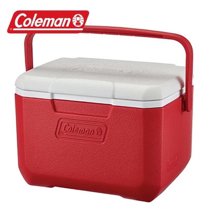 二手 【Coleman 美國】Coleman 冰箱 保冰桶 紅色