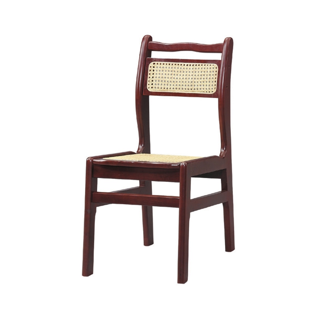 【E-xin】滿額免運 781-3 豪華型烏目藤椅 餐椅 餐廳椅 餐桌 木椅 造型椅 木頭椅 造型椅 方椅 籐椅 實木椅
