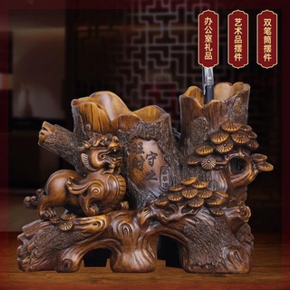 🔥熱賣精品 九層文昌塔筆筒貔貅筆筒桌面擺件助學業事業老闆辦公室裝飾工藝品