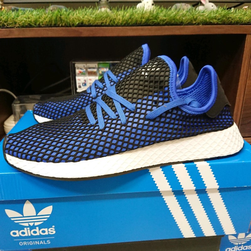 【小八】adidas Deerupt Runner Hi Res Blue 藍 B41764