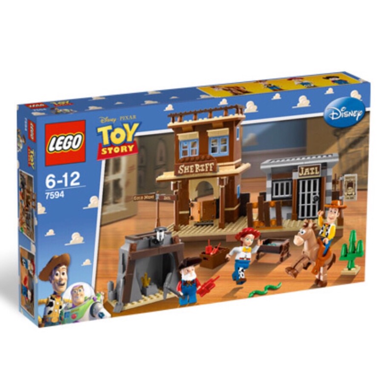 樂高 LEGO 7594 玩具總動員 胡迪的圍捕 已絕版 無盒版