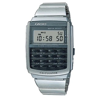 【CASIO】數位電子時代計算機錶-銀(CA-506-1)正版宏崑公司貨