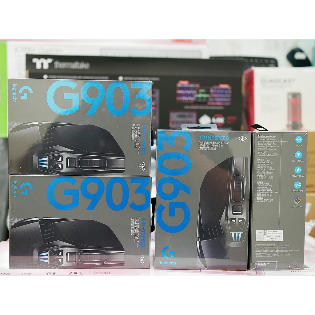 【本店吳銘】 羅技 logitech G903 HERO LIGHTSPEED 無線遊戲滑鼠 25K感應器 專業頂級旗艦