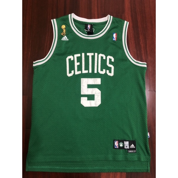 NBA Kevin Garnett KG 狼王 #5 波士頓塞爾提克Boston Celtics 冠軍綠adidas球衣