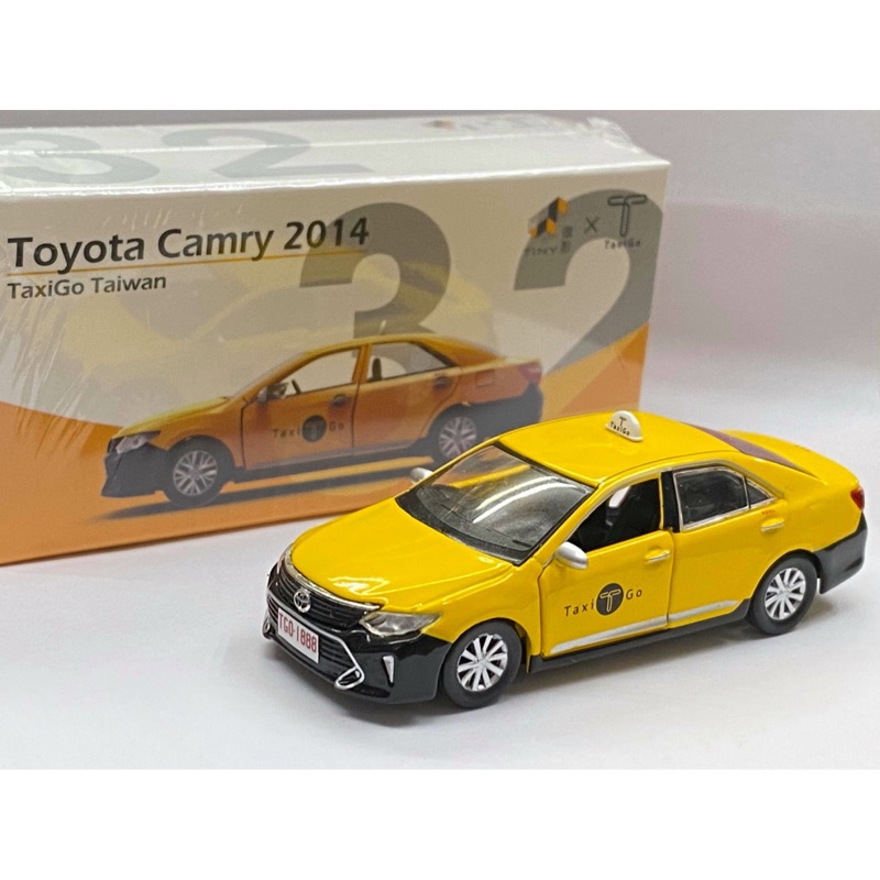 =天星王號=Tiny 微影 台灣系列 TW32 Taxi Go x Toyota Camry 2014 1/64小車