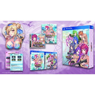 全新未拆 PSV 子彈少女 幻想曲 限定版 (含3D胸部滑鼠墊與下載特典) 中文日文英文亞版 Bullet Girls