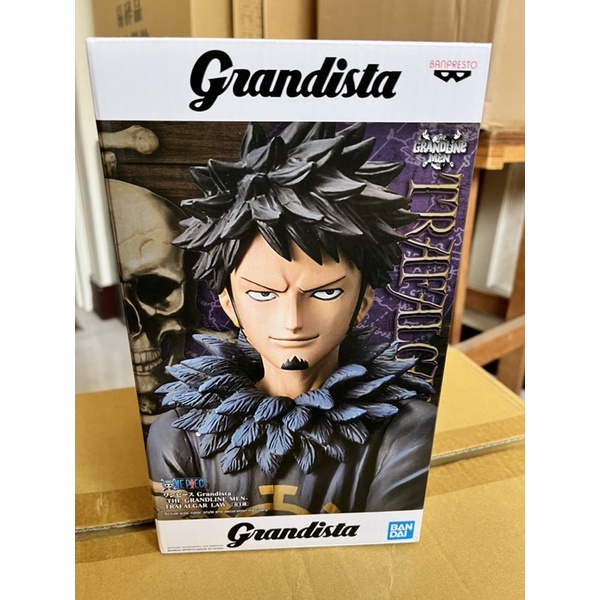 One Piece 代理海外限定景品海賊王grandista 托拉法爾加羅law 可更換表情 蝦皮購物