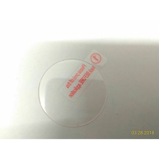 通用圓形 TPU 軟膜 用於有輕微弧面鏡面 F911 機車行車記錄器 鏡頭貼