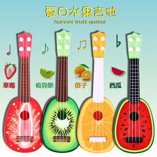 兒童吉他 烏克麗麗 卡通吉他 水果烏克麗麗 仿真玩具 音樂玩具 樂器玩具 卡通造型 水果造型