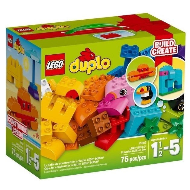 《JOJO模型玩具》《 LEGO 樂高 10853 得寶系列 創意拼砌箱(小) 全新正版》現貨