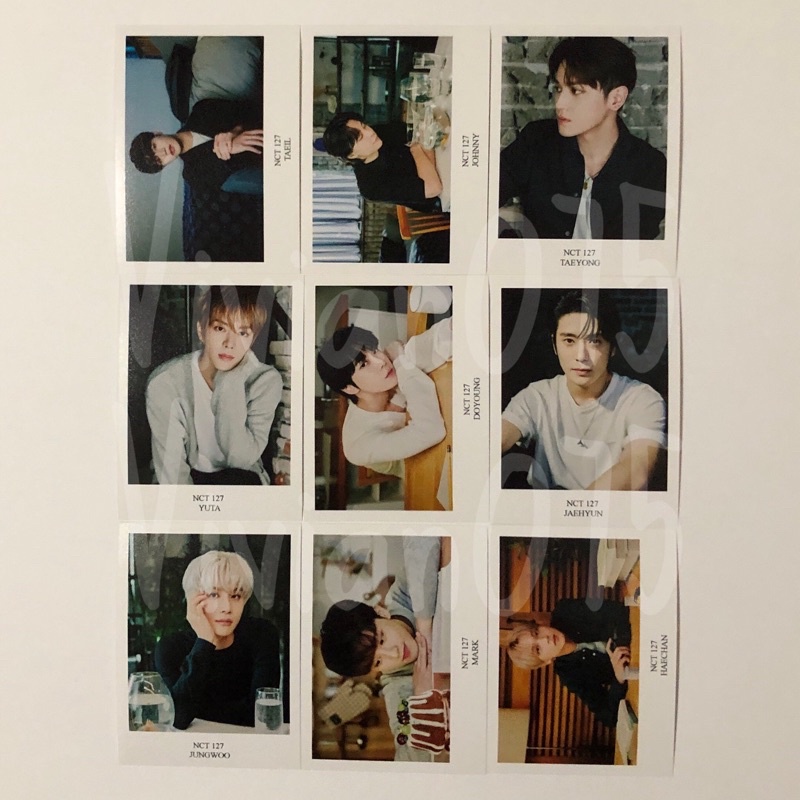 NCT 127 唱片行 預購禮II 【Sticker】泰一 Johnny 泰容 悠太 道英 在玹 廷祐 Mark 楷燦