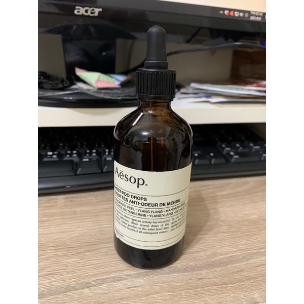 （9.9成新已拆封 ）專櫃正貨 AESOP 購買廁後點滴 浴廁滴露 Post-poo drops 100m伊索