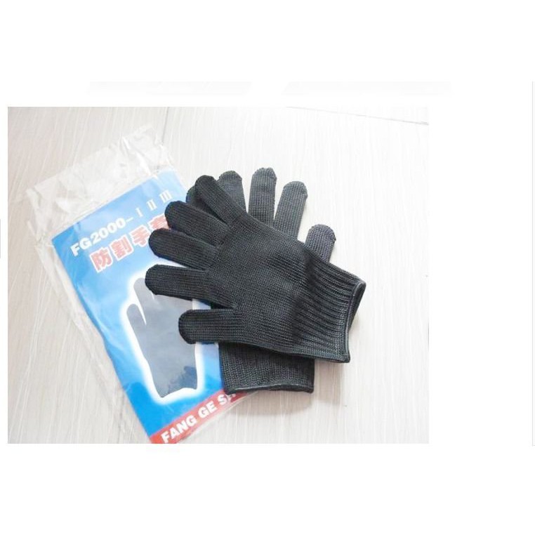 全新防割手套防刃防刺防刀防切割手套5級不鏽鋼鋼絲勞保手套 蝦皮購物