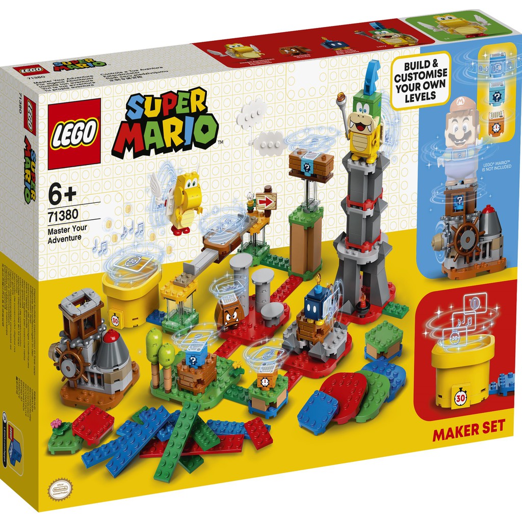 ［想樂］全新 樂高 Lego 71380 Mario 瑪利歐冒險擴充組