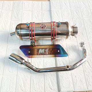 M1 M-1工廠 全白鐵管 回壓 加速管 半直通 靜音 直通 雷霆S 排氣管 JETSR JETSL 勁戰 MANY