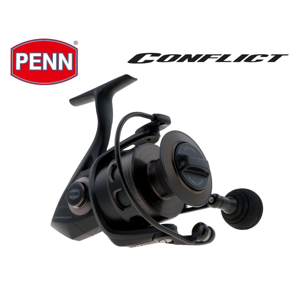 海天龍釣具~PENN Conflict Spinning Reel CFT紡車捲線器 強力捲線器