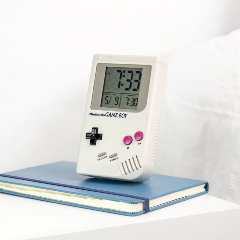 【地球姨代購】現貨+預購 paladone 任天堂 Gameboy 造型 時鐘 音效 NES 鬧鐘 趣味 交換禮物