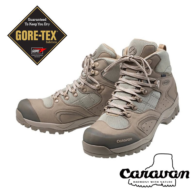 日本caravan 中性c1 02s 高筒gt登山健行鞋 登山鞋 戶外 登山 寬楦 防水 合成皮革 蝦皮購物