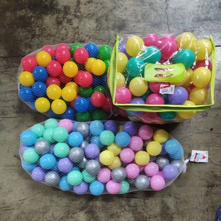 台灣製 軟性彩色繽紛空心球 海洋球 波波球 池球 小球 兒童球池 球屋 空心塑膠球 7cm 50入 球屋球池專用塑膠球