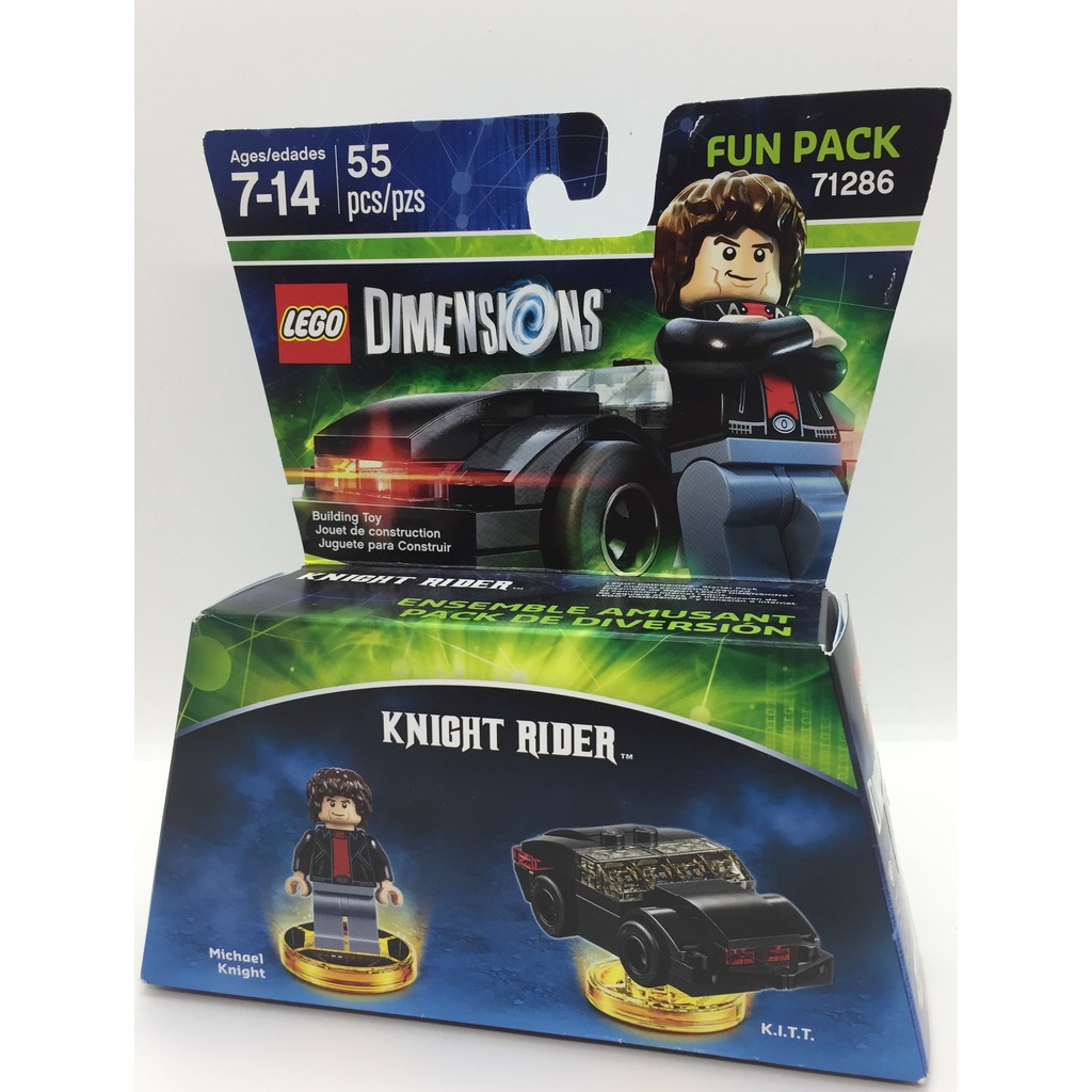 美國帶回 LEGO Dimensions 樂高71286 霹靂遊俠 Knight Rider