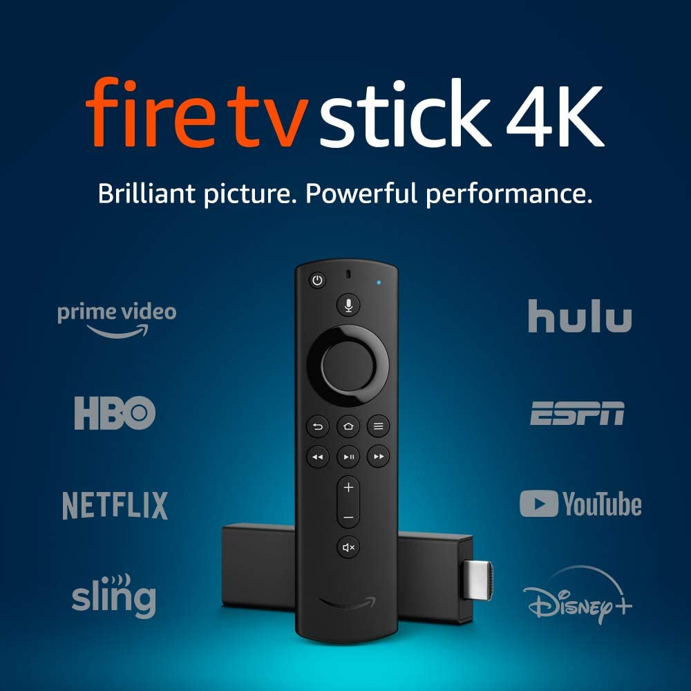 Fire TV Stick 4K HDR 電視棒 Disney+, Netflix
