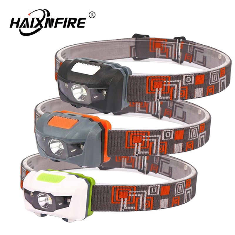 Haixnfire HP30頭燈 4模式 輕巧防水LED頭燈 釣魚頭燈 旅行迷你徒步頭燈