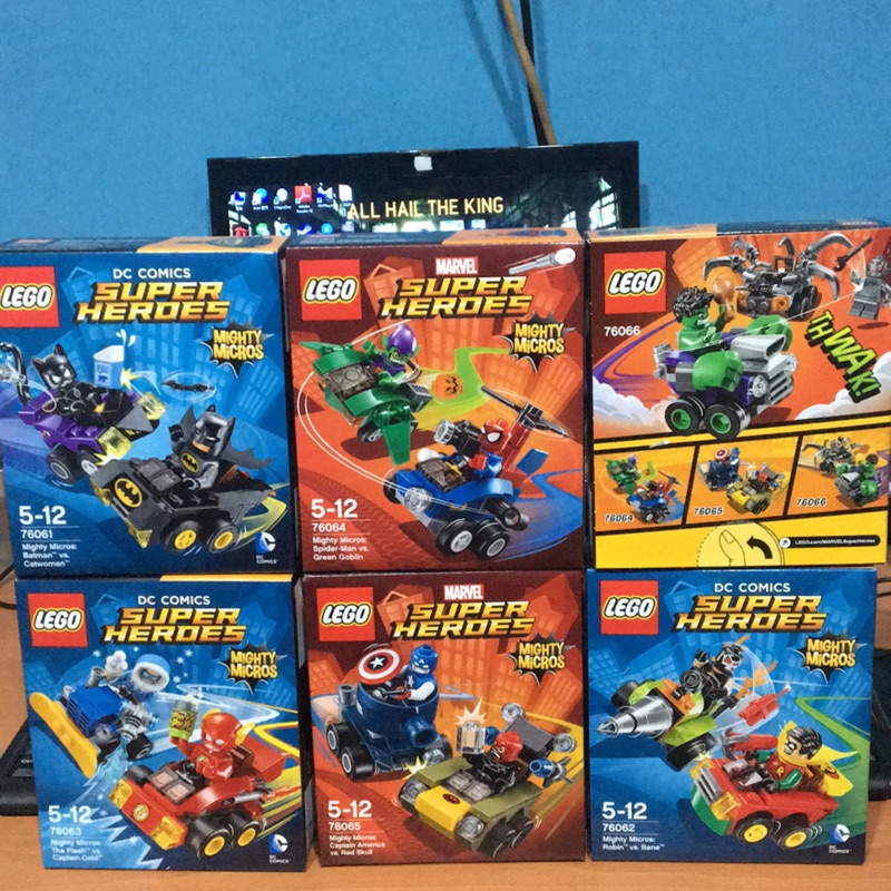 Lego 超級英雄 漫威 76061.76062.76063.76064.76065.76066