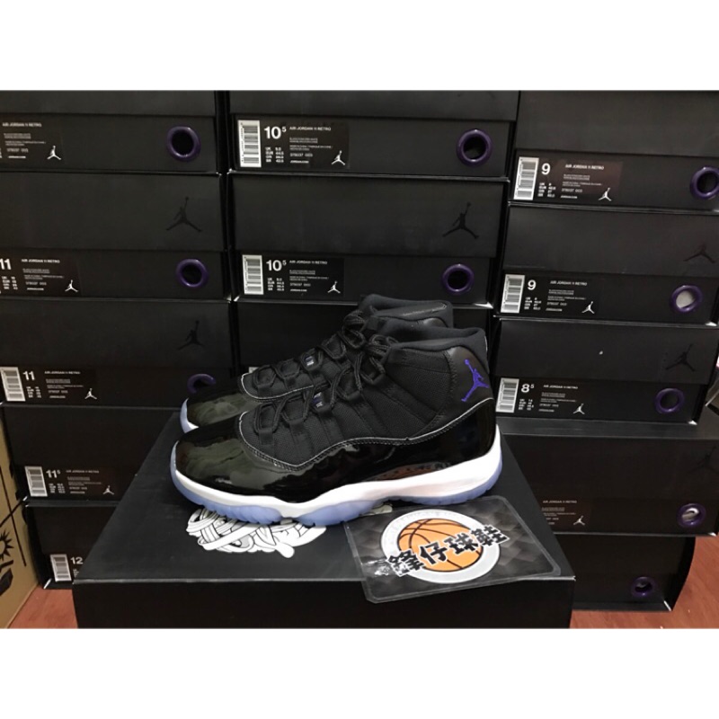 【 鋒仔球鞋 】AIR JORDAN 11 RETRO "SPACE JAM" 怪物奇兵11代 冰底378037-003