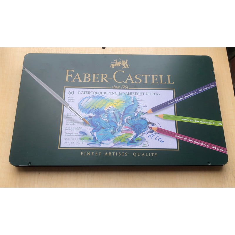 Faber Castell輝柏藝術家 水彩 水性色鉛筆 60色