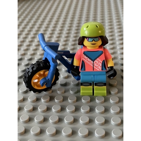 LEGO樂高 71025 人偶包 第19代 16號 越野單車手