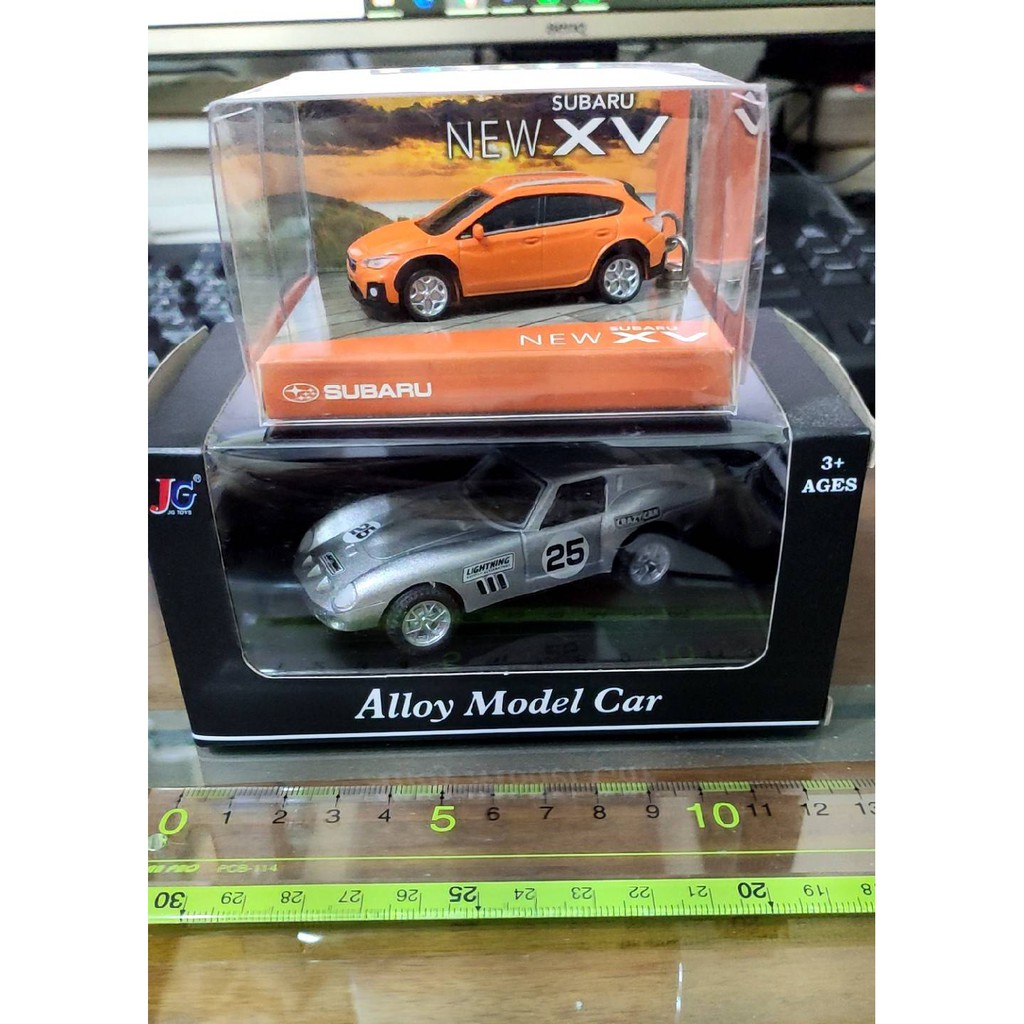 Subaru New XV 速霸陸 模型鑰匙圈 LED燈 【送】Alloy Model Car 合金模型車 二手