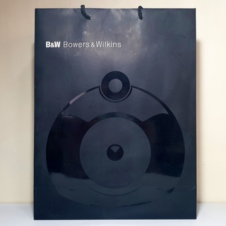 英國 B&W Bowers & Wilkins 紙袋 禮物袋 名牌紙袋 精品紙袋 ♥ 正品 ♥ 現貨 ♥