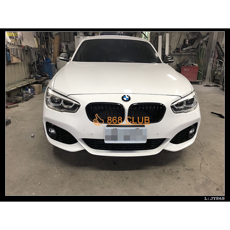 【德研國際】全新 BMW F20 LCI M-TECH 前保桿，全球大廠台灣 an 製造，配件最完整，密合度讚