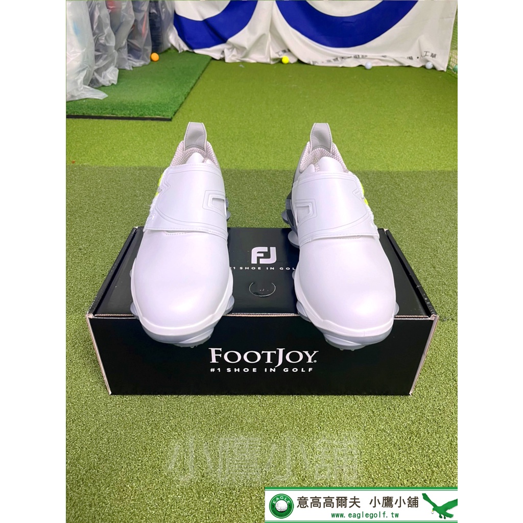 [小鷹小舖] FootJoy GOLF 55509 男仕US9 FJ 高爾夫球鞋 有釘 BOA 貼合系統 '22 NEW