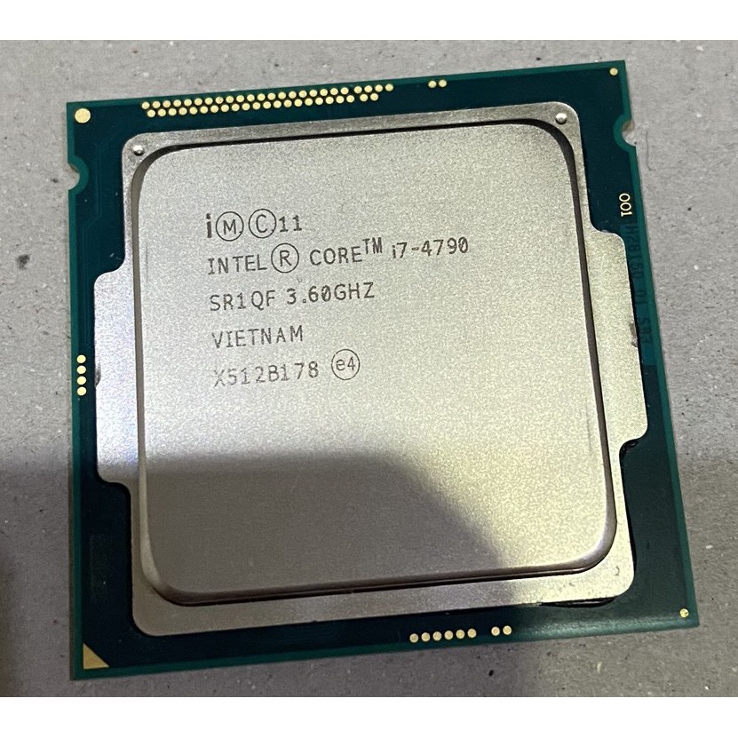 二手良品 intel i7 4790 四核心 LGA 1150 四代 CPU i7 處理器 (4)缺角~便宜賣