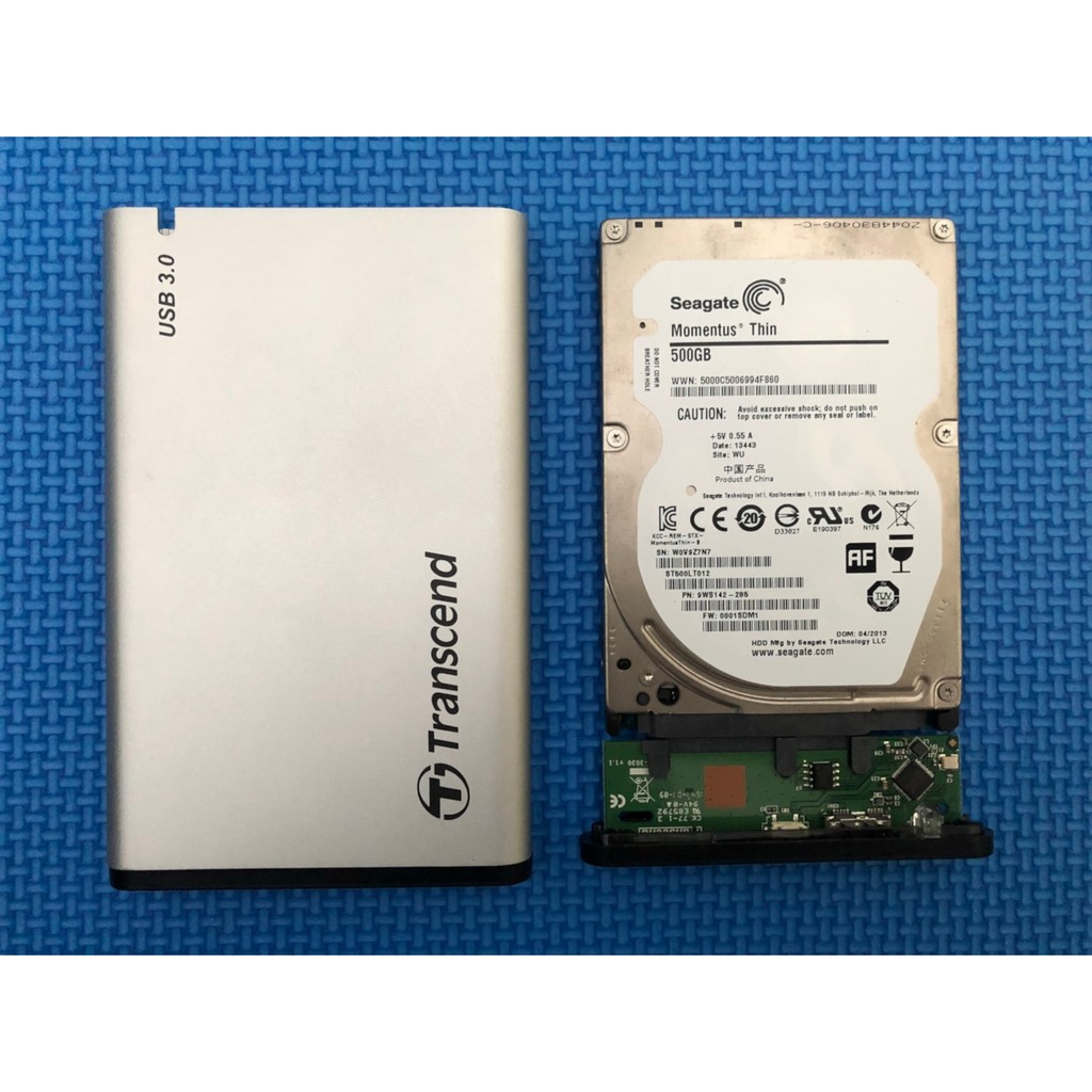 2.5吋行動硬碟 500GB (二手)