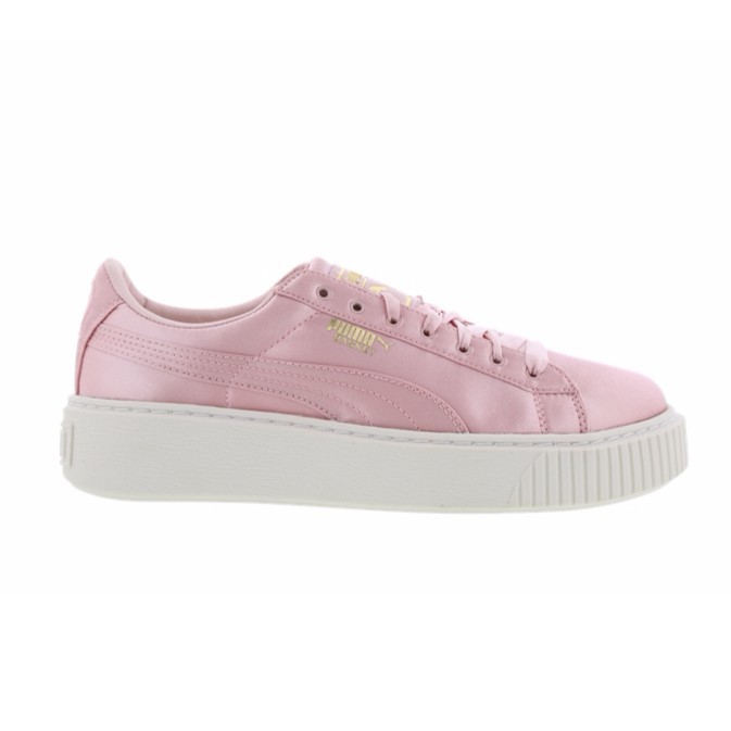 【小八】Puma Basket Platform W Silver Pink 銀粉 365719-01