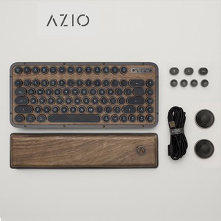 AZIO RETRO R.C.K系列 短版藍牙復古鍵盤 中文版 CCAH18LP0840E0 本產品不含藍牙接收器