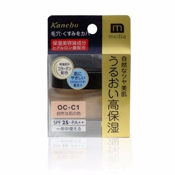 媚點 media 粉嫩保濕礦物粉底霜 (亮膚色OC-C1)