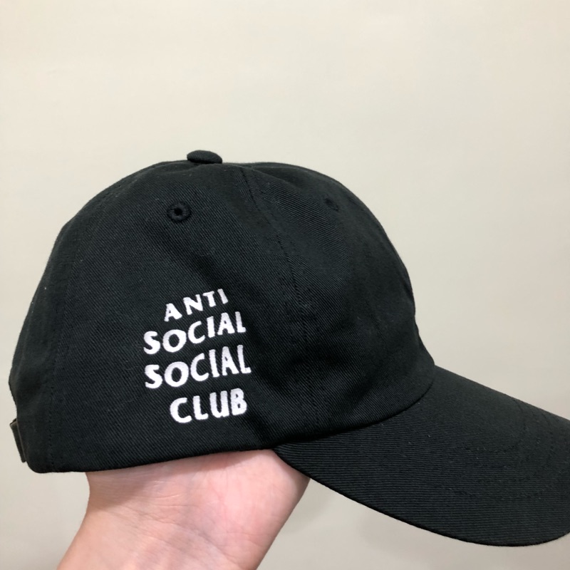 Anti social social club 鴨舌帽 老帽 購於台北 民生社區 倉石一樹 店