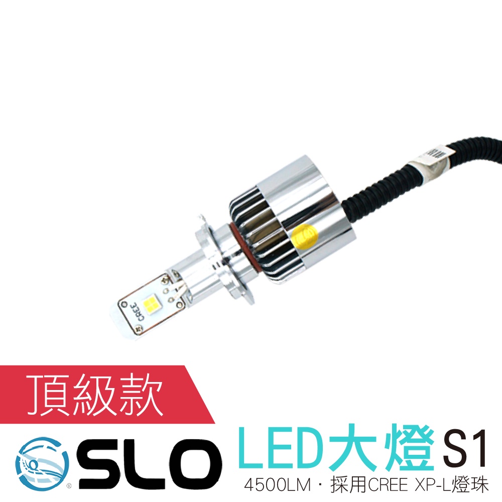 SLO【LED大燈 S1】頂級款 車前大燈 汽車大燈 機車大燈 LED 大燈 H4 H7 H11 9005 9006