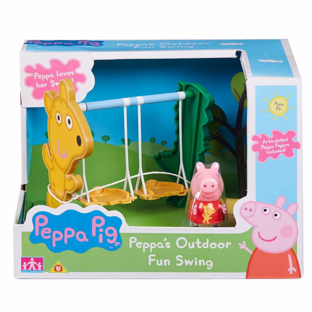 粉紅豬小妹戶外遊戲組 佩佩豬戶外遊戲組 粉紅豬小妹盪鞦韆組 佩佩豬盪鞦韆組 正版公司貨