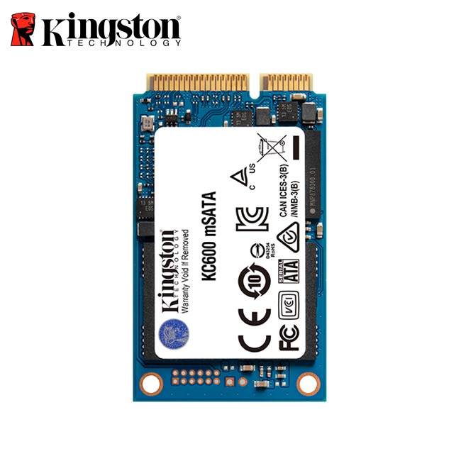 金士頓 Kingston SKC600 mSATA SSD 256G 512G 1024G 固態硬碟 台灣公司貨